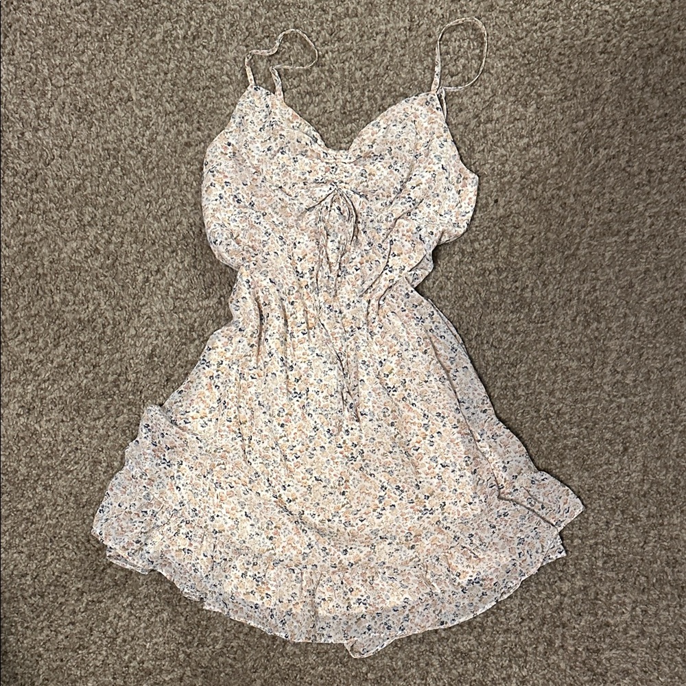 Floral Spaghetti Strap Dress